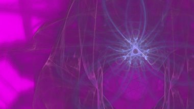 Fantezi kaotik renkli fraktal desen. Soyut Fraktal şekiller. 3D render resimde arka plan veya duvar kağıdı