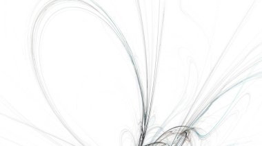 Fantezi kaotik renkli fraktal desen. Soyut Fraktal şekiller. 3D render resimde arka plan veya duvar kağıdı