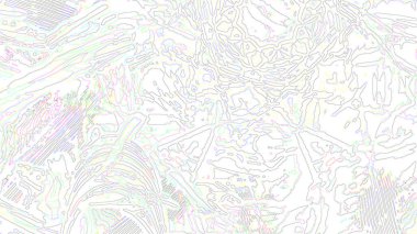 Fantezi kaotik renkli fraktal desen. Soyut Fraktal şekiller. 3D render resimde arka plan veya duvar kağıdı