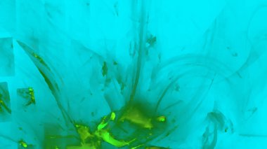 Fantezi kaotik renkli fraktal desen. Soyut Fraktal şekiller. 3D render resimde arka plan veya duvar kağıdı