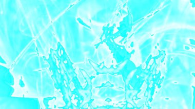 Fantezi kaotik renkli fraktal desen. Soyut Fraktal şekiller. 3D render resimde arka plan veya duvar kağıdı