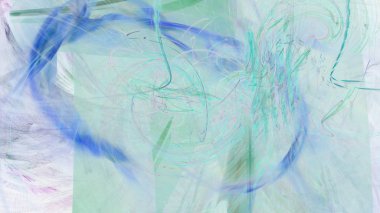 Fantezi kaotik renkli fraktal desen. Soyut Fraktal şekiller. 3D render resimde arka plan veya duvar kağıdı