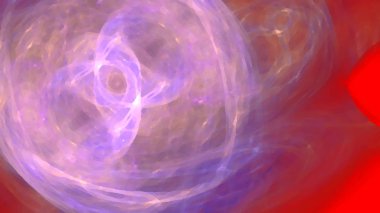 Fantezi kaotik renkli fraktal desen. Soyut Fraktal şekiller. 3D render resimde arka plan veya duvar kağıdı