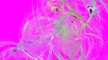 Fantezi kaotik renkli fraktal desen. Soyut Fraktal şekiller. 3D render resimde arka plan veya duvar kağıdı