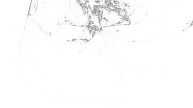 Fantezi kaotik renkli fraktal desen. Soyut Fraktal şekiller. 3D render resimde arka plan veya duvar kağıdı