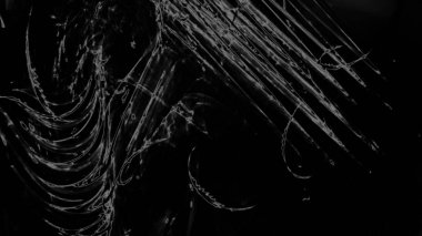 Fantezi kaotik renkli fraktal desen. Soyut Fraktal şekiller. 3D render resimde arka plan veya duvar kağıdı