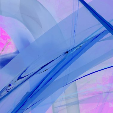 Fantezi kaotik renkli fraktal desen. Soyut Fraktal şekiller. 3D render resimde arka plan veya duvar kağıdı