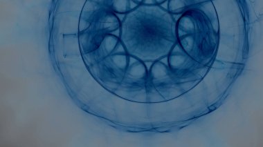 Fantezi kaotik renkli fraktal desen. Soyut Fraktal şekiller. 3D render resimde arka plan veya duvar kağıdı