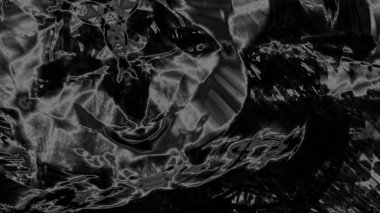 Fantezi kaotik renkli fraktal desen. Soyut Fraktal şekiller. 3D render resimde arka plan veya duvar kağıdı