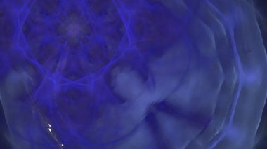 Fantezi kaotik renkli fraktal desen. Soyut Fraktal şekiller. 3D render resimde arka plan veya duvar kağıdı