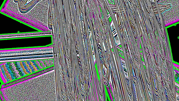 Fantasie chaotische kleurrijke fractale patroon. Abstracte fractale vormen. 3D rendering afbeelding achtergrond of behang — Stockfoto