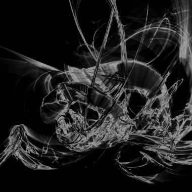 Fantezi kaotik renkli fraktal desen. Soyut Fraktal şekiller. 3D render resimde arka plan veya duvar kağıdı