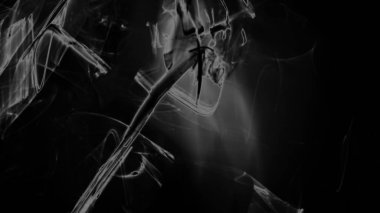 Fantezi kaotik renkli fraktal desen. Soyut Fraktal şekiller. 3D render resimde arka plan veya duvar kağıdı