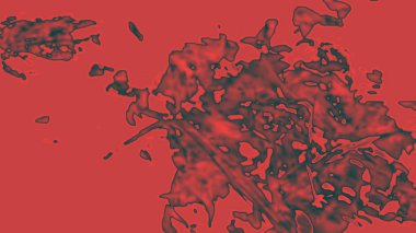 Fantezi kaotik renkli fraktal desen. Soyut Fraktal şekiller. 3D render resimde arka plan veya duvar kağıdı