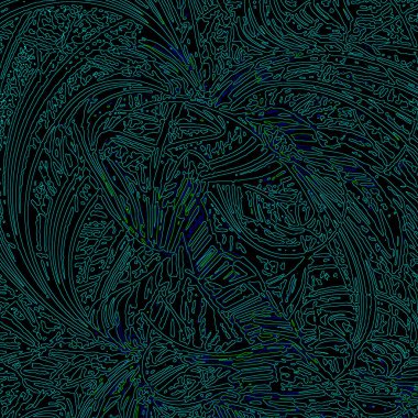 Fantezi kaotik renkli fraktal desen. Soyut Fraktal şekiller. 3D render resimde arka plan veya duvar kağıdı