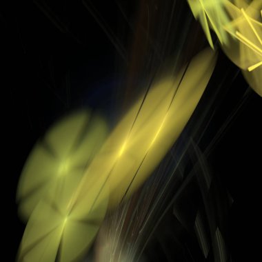 Fantezi kaotik renkli fraktal desen. Soyut Fraktal şekiller. 3D render resimde arka plan veya duvar kağıdı