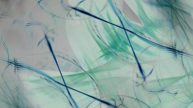 Fantezi kaotik renkli fraktal desen. Soyut Fraktal şekiller. 3D render resimde arka plan veya duvar kağıdı