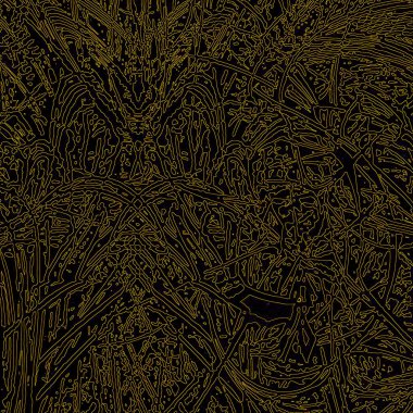 Fantezi kaotik renkli fraktal desen. Soyut Fraktal şekiller. 3D render resimde arka plan veya duvar kağıdı