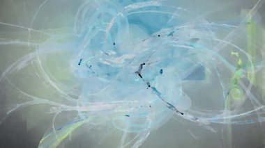 Fantezi kaotik renkli fraktal desen. Soyut Fraktal şekiller. 3D render resimde arka plan veya duvar kağıdı