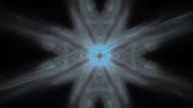 Fantezi kaotik renkli fraktal desen. Soyut Fraktal şekiller. 3D render resimde arka plan veya duvar kağıdı