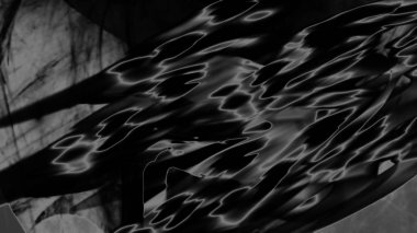 Fantezi kaotik renkli fraktal desen. Soyut Fraktal şekiller. 3D render resimde arka plan veya duvar kağıdı