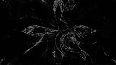 Fantezi kaotik renkli fraktal desen. Soyut Fraktal şekiller. 3D render resimde arka plan veya duvar kağıdı