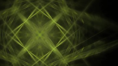 Fantezi kaotik renkli fraktal desen. Soyut Fraktal şekiller. 3D render resimde arka plan veya duvar kağıdı