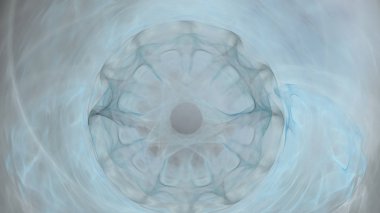 Fantezi kaotik renkli fraktal desen. Soyut Fraktal şekiller. 3D render resimde arka plan veya duvar kağıdı