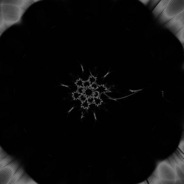 Fantezi kaotik renkli fraktal desen. Soyut Fraktal şekiller. 3D render resimde arka plan veya duvar kağıdı