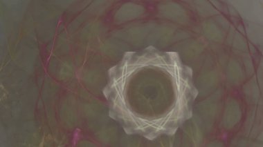 Fantezi kaotik renkli fraktal desen. Soyut Fraktal şekiller. 3D render resimde arka plan veya duvar kağıdı