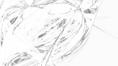 Fantezi kaotik renkli fraktal desen. Soyut Fraktal şekiller. 3D render resimde arka plan veya duvar kağıdı