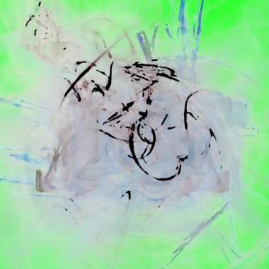 Fantezi kaotik renkli fraktal desen. Soyut Fraktal şekiller. 3D render resimde arka plan veya duvar kağıdı