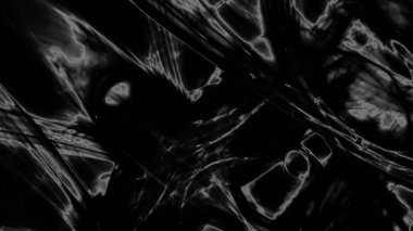 Fantezi kaotik renkli fraktal desen. Soyut Fraktal şekiller. 3D render resimde arka plan veya duvar kağıdı