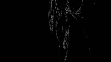 Fantezi kaotik renkli fraktal desen. Soyut Fraktal şekiller. 3D render resimde arka plan veya duvar kağıdı