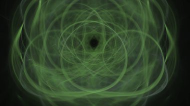 Fantezi kaotik renkli fraktal desen. Soyut Fraktal şekiller. 3D render resimde arka plan veya duvar kağıdı