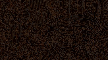 Fantezi kaotik renkli fraktal desen. Soyut Fraktal şekiller. 3D render resimde arka plan veya duvar kağıdı