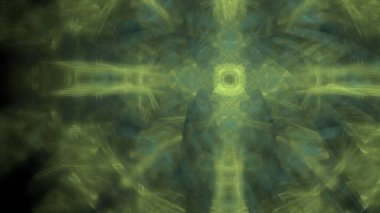 Fantezi kaotik renkli fraktal desen. Soyut Fraktal şekiller. 3D render resimde arka plan veya duvar kağıdı