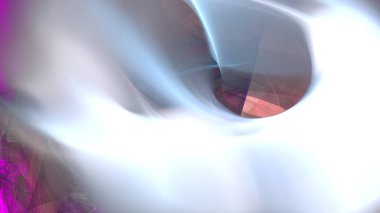 Fantezi kaotik renkli fraktal desen. Soyut Fraktal şekiller. 3D render resimde arka plan veya duvar kağıdı