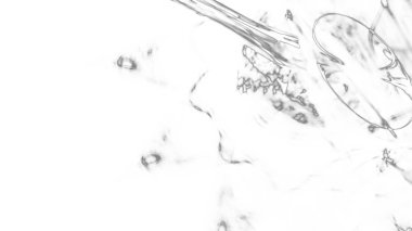 Fantezi kaotik renkli fraktal desen. Soyut Fraktal şekiller. 3D render resimde arka plan veya duvar kağıdı