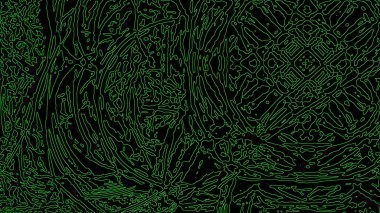 Fantezi kaotik renkli fraktal desen. Soyut Fraktal şekiller. 3D render resimde arka plan veya duvar kağıdı