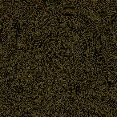 Fantezi kaotik renkli fraktal desen. Soyut Fraktal şekiller. 3D render resimde arka plan veya duvar kağıdı