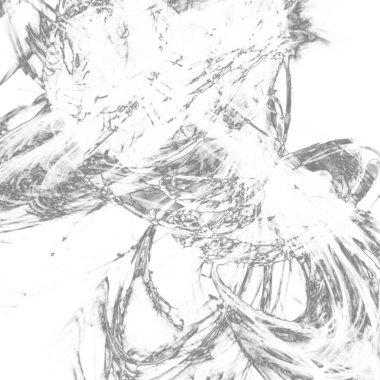 Fantezi kaotik renkli fraktal desen. Soyut Fraktal şekiller. 3D render resimde arka plan veya duvar kağıdı