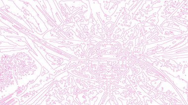 Fantezi kaotik renkli fraktal desen. Soyut Fraktal şekiller. 3D render resimde arka plan veya duvar kağıdı