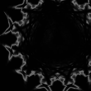 Fantezi kaotik renkli fraktal desen. Soyut Fraktal şekiller. 3D render resimde arka plan veya duvar kağıdı