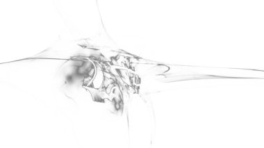 Fantezi kaotik renkli fraktal desen. Soyut Fraktal şekiller. 3D render resimde arka plan veya duvar kağıdı