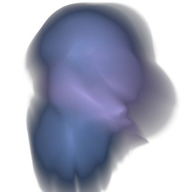 Fantezi kaotik renkli fraktal desen. Soyut Fraktal şekiller. 3D render resimde arka plan veya duvar kağıdı