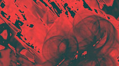 Fantezi kaotik renkli fraktal desen. Soyut Fraktal şekiller. 3D render resimde arka plan veya duvar kağıdı