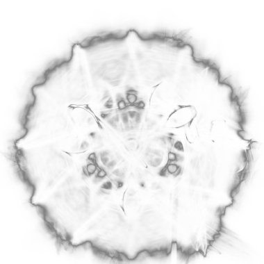 Fantezi kaotik renkli fraktal desen. Soyut Fraktal şekiller. 3D render resimde arka plan veya duvar kağıdı