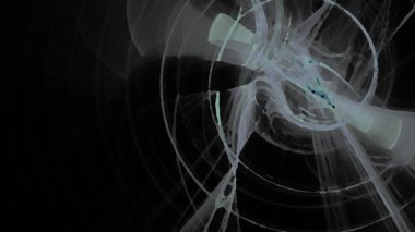 Fantezi kaotik renkli fraktal desen. Soyut Fraktal şekiller. 3D render resimde arka plan veya duvar kağıdı