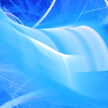 Fantezi kaotik renkli fraktal desen. Soyut Fraktal şekiller. 3D render resimde arka plan veya duvar kağıdı